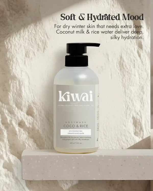 Body Wash with Rice Water and Coconut