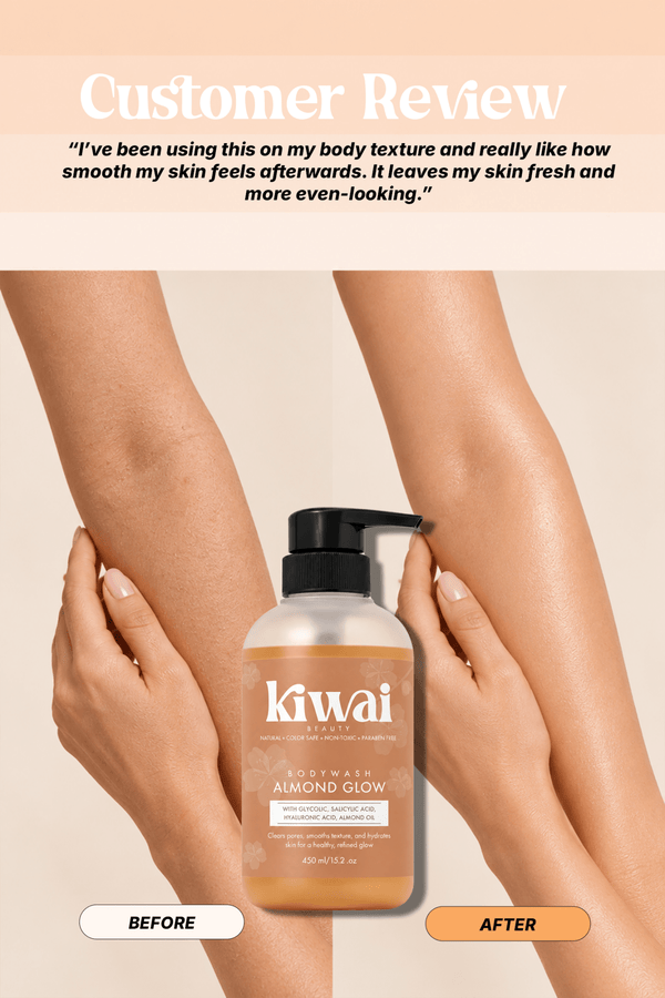 ALMOND GLOW - BODYWASH - Kiwai