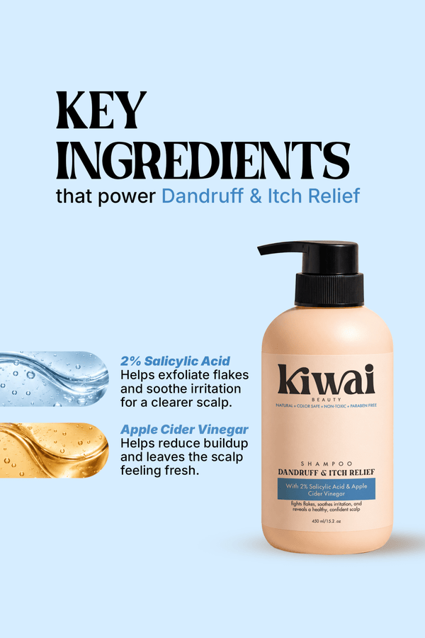 DANDRUFF & ITCH RELIEF - SHAMPOO - Kiwai