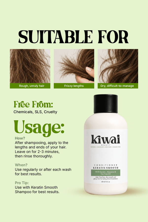 KERATIN SMOOTH - CONDITIONER - Kiwai