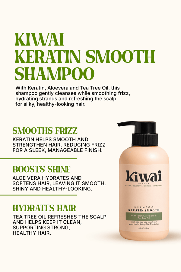 KERATIN SMOOTH - SHAMPOO - Kiwai