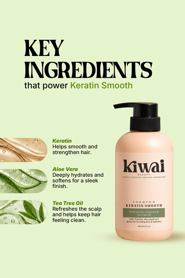 KERATIN SMOOTH - SHAMPOO - Kiwai